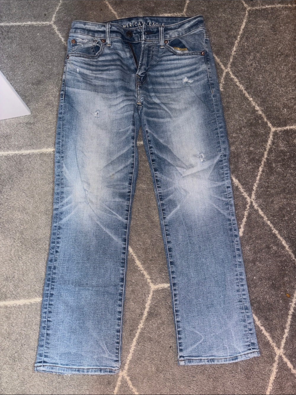 American Eagle Outfitters Light Blue Straight Men’s Jeans